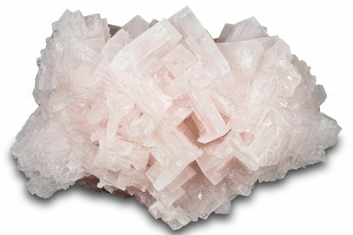 Pink Halite Crystal Cluster - Trona, California #314152